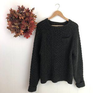 Saturdays Surf NYC Mens Large 100% Wool Sweater